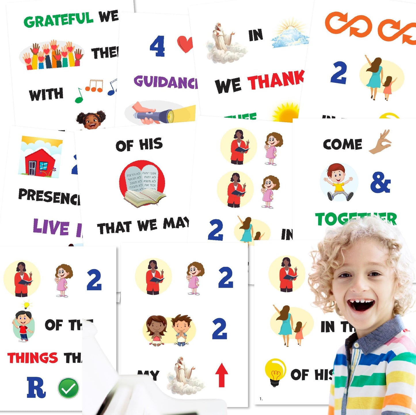 2026 LDS Primary Song Bundle | Printable Digital Download | 24 Songs | Singing Time | Old Testament | Family Home Evening (PDF & JPG)