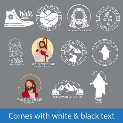 2026 LDS Youth Theme Walk With Me | PNG and SVG | Moses 6:34 | Young Women Gifts | Digital Downloads