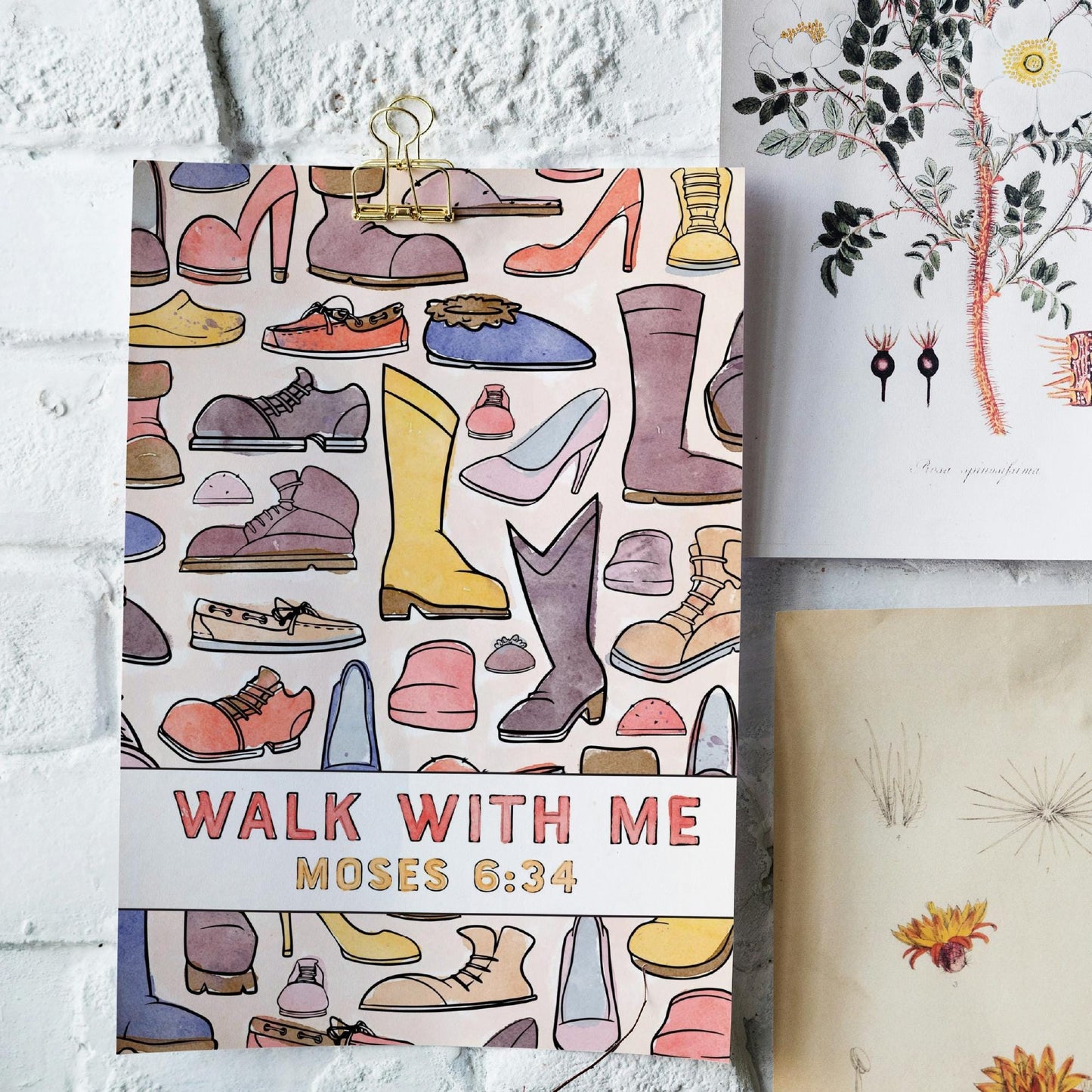 Walk With Me Coloring Template: 2026 LDS Young Women Craft (PDF)