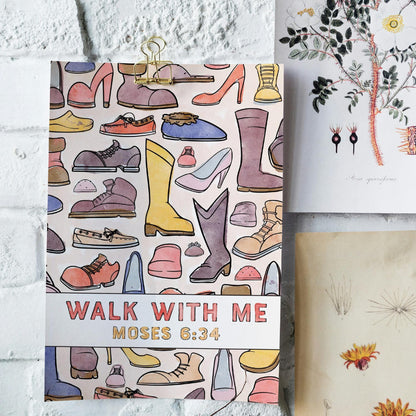 Walk With Me Coloring Template: 2026 LDS Young Women Craft (PDF)