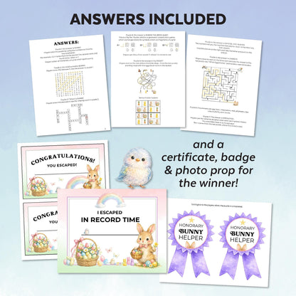 Easter Escape Room: The Great Egg Escape (Printable), Fun Activities For Kids