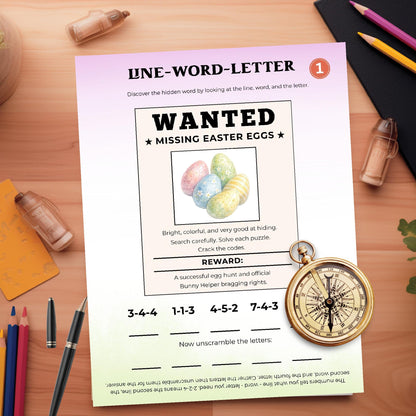 Easter Escape Room: The Great Egg Escape (Printable), Fun Activities For Kids