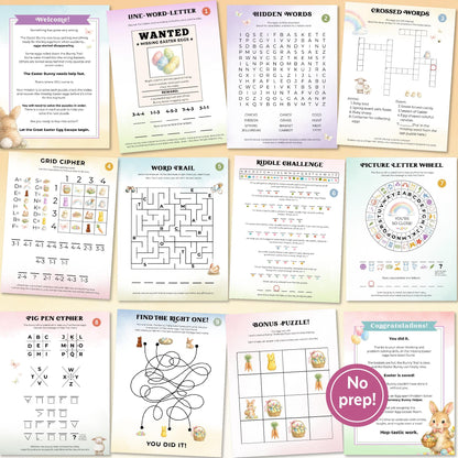 Easter Escape Room: The Great Egg Escape (Printable), Fun Activities For Kids