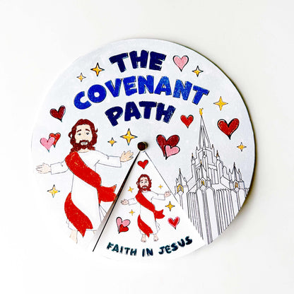 The Covenant Path Activity Wheel - LDS Primary Craft (PDF)
