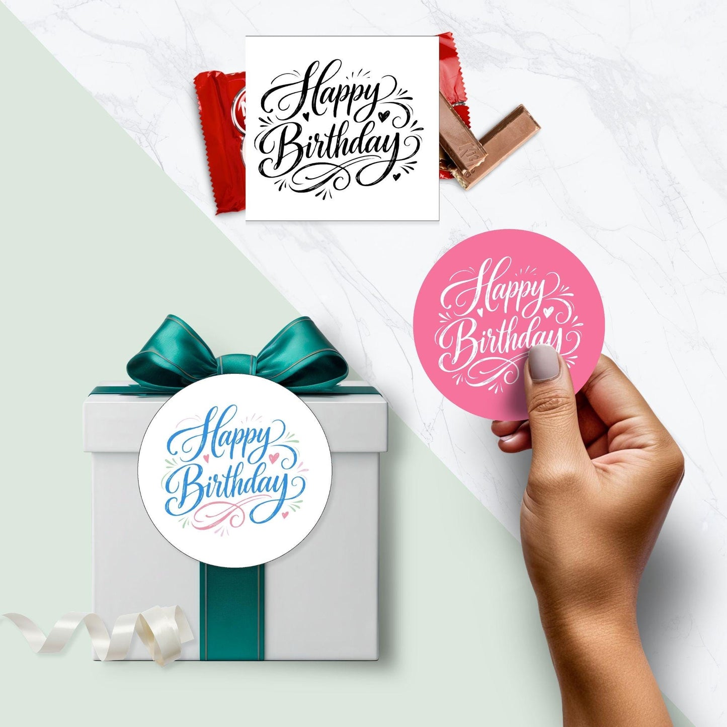 Happy Birthday Tag - Printable Gift Tags For LDS Primary, Relief Society, and Young Women Gifts (PDF)