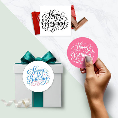Happy Birthday Tag - Printable Gift Tags For LDS Primary, Relief Society, and Young Women Gifts (PDF)