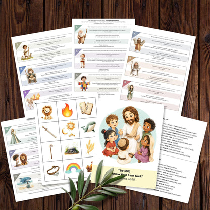 Instant download LDS Old Testament scavenger hunt printable Bible game for kids with no shipping and unlimited personal printing