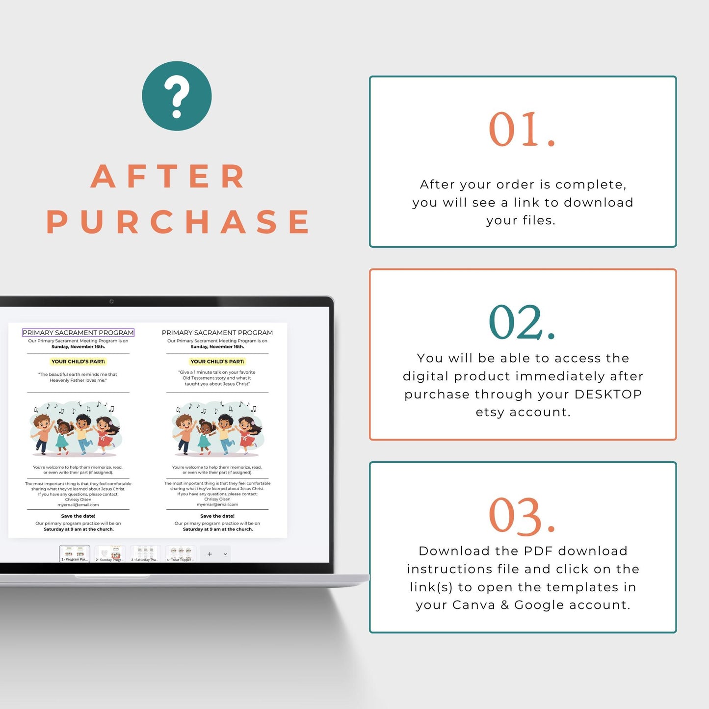 2026 LDS Primary Program Kit Editable Canva Primary Sacrament Meeting Presentation Old Testament Script Speaking Parts Digital Templates