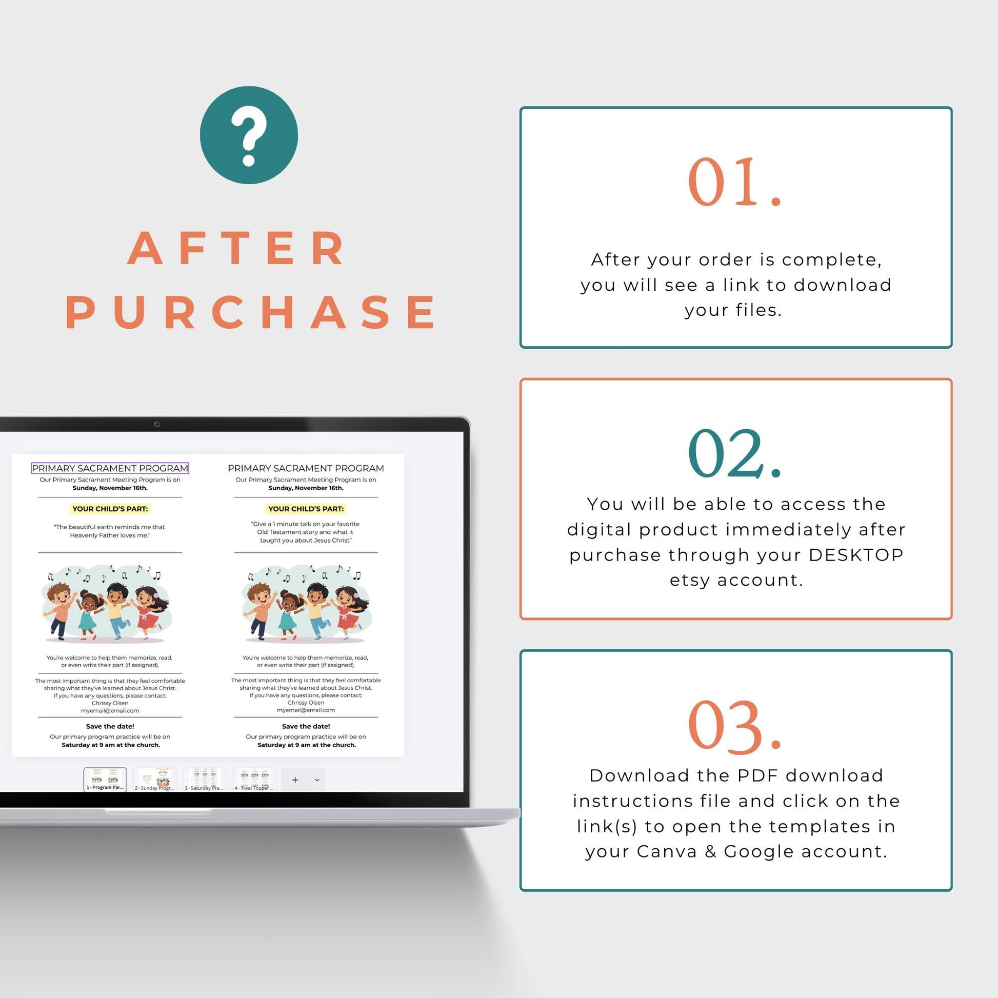 2026 LDS Primary Program Kit Editable Canva Primary Sacrament Meeting Presentation Old Testament Script Speaking Parts Digital Templates
