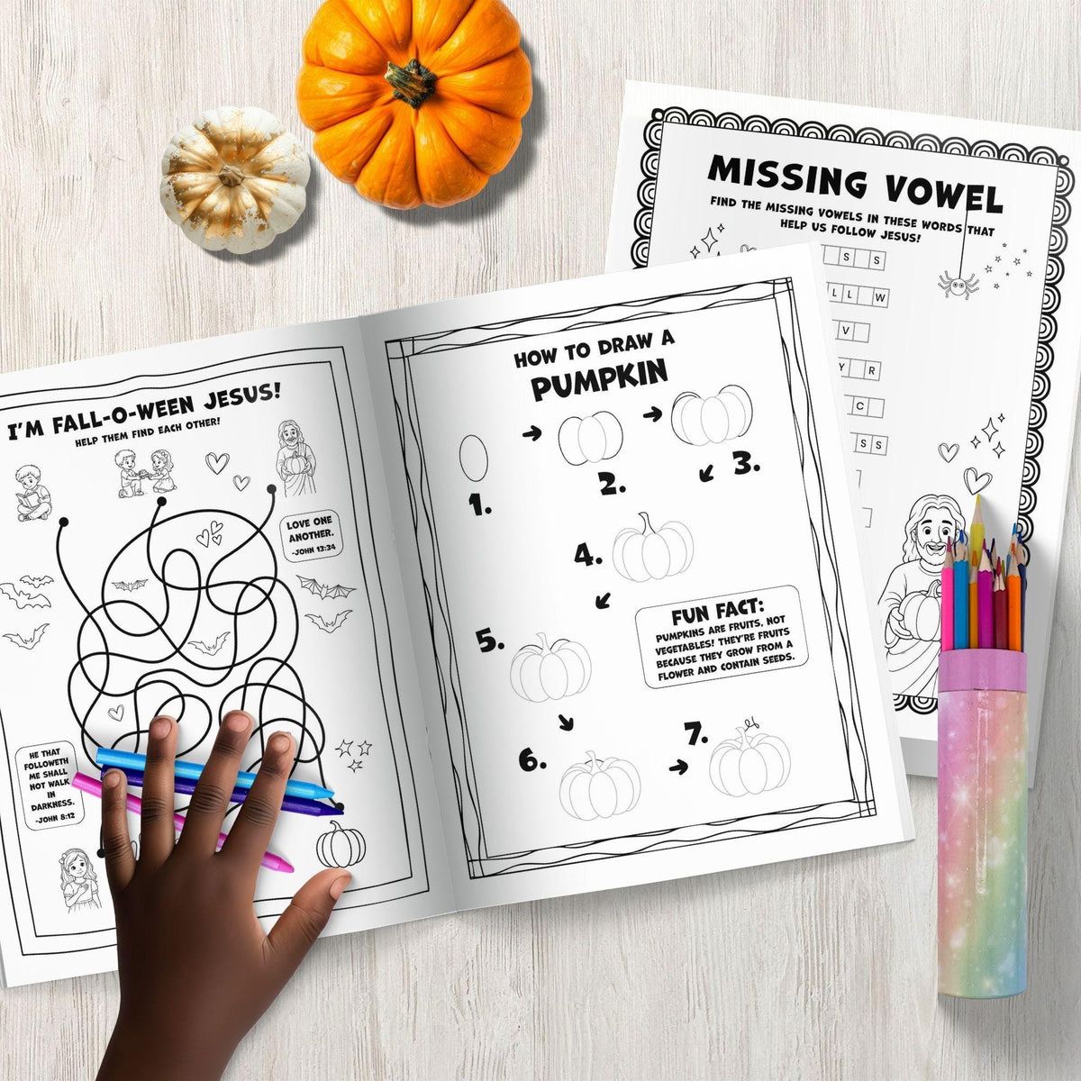 Bible Activities For Kids Christian Halloween Bundle Jesus Coloring Pages Faith Based Games Printable Fall Resources Sunday School Materials Homeschool Curriculum Set Children Ministry Activities Instant Download Educational Tools Scripture