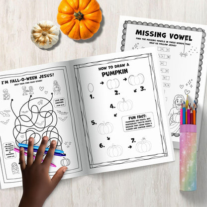 Bible Activities For Kids Christian Halloween Bundle Jesus Coloring Pages Faith Based Games Printable Fall Resources Sunday School Materials Homeschool Curriculum Set Children Ministry Activities Instant Download Educational Tools Scripture
