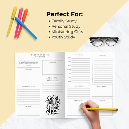 2027 Come Follow Me planner, LDS New Testament journal