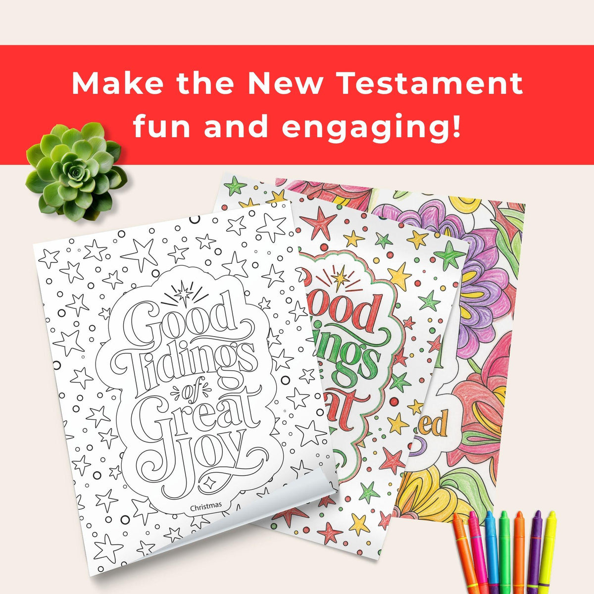 LDS Sunday School Resources Come Follow Me 2027 Coloring Pages New Testament Study Materials Printable Adult Activity Sheets Digital Download Weekly Lesson Aids Relief Society Devotional Activities Church Teaching Resources Family Scripture