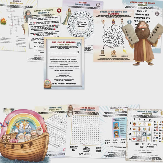 Old Testament Escape Room: Journey Through Time (Printable), Fun Bible Adventure Activity