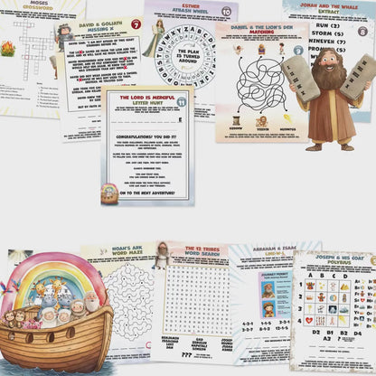 Old Testament Escape Room: Journey Through Time (Printable), Fun Bible Adventure Activity