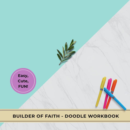 Builder of Faith Printable Workbook, LDS Young Women Lesson Activity, 2026 Class Name Study Guide, YW Journal, No Prep Church Lesson