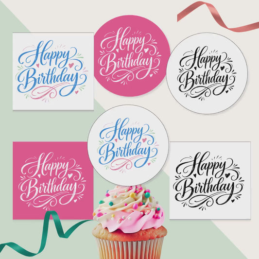 Happy Birthday Tag - Printable Gift Tags For LDS Primary, Relief Society, and Young Women Gifts (PDF)