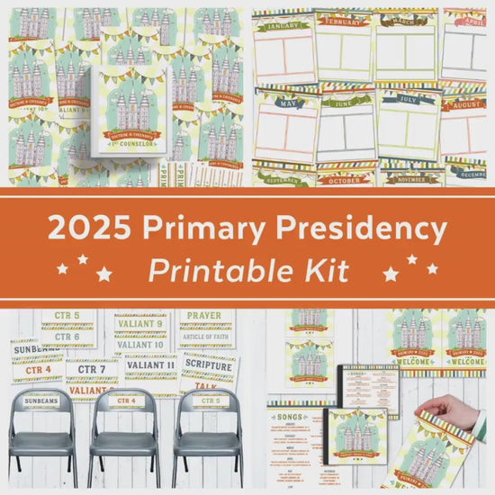 Primary Presidency 2025 | Primary Binder, Primary Binder Cover, Primary Newsletter, Doctrine and Covenants, LDS Primary 2025