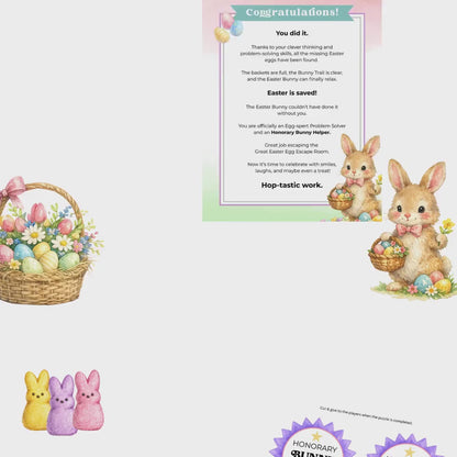 Easter Escape Room: The Great Egg Escape (Printable), Fun Activities For Kids