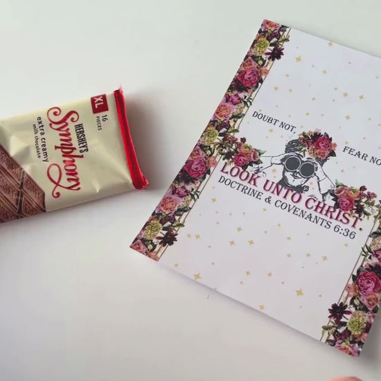 2025 LDS Youth Gift - Chocolate Bar Wrapper - Young Women Theme Gift - YW Birthday Gift