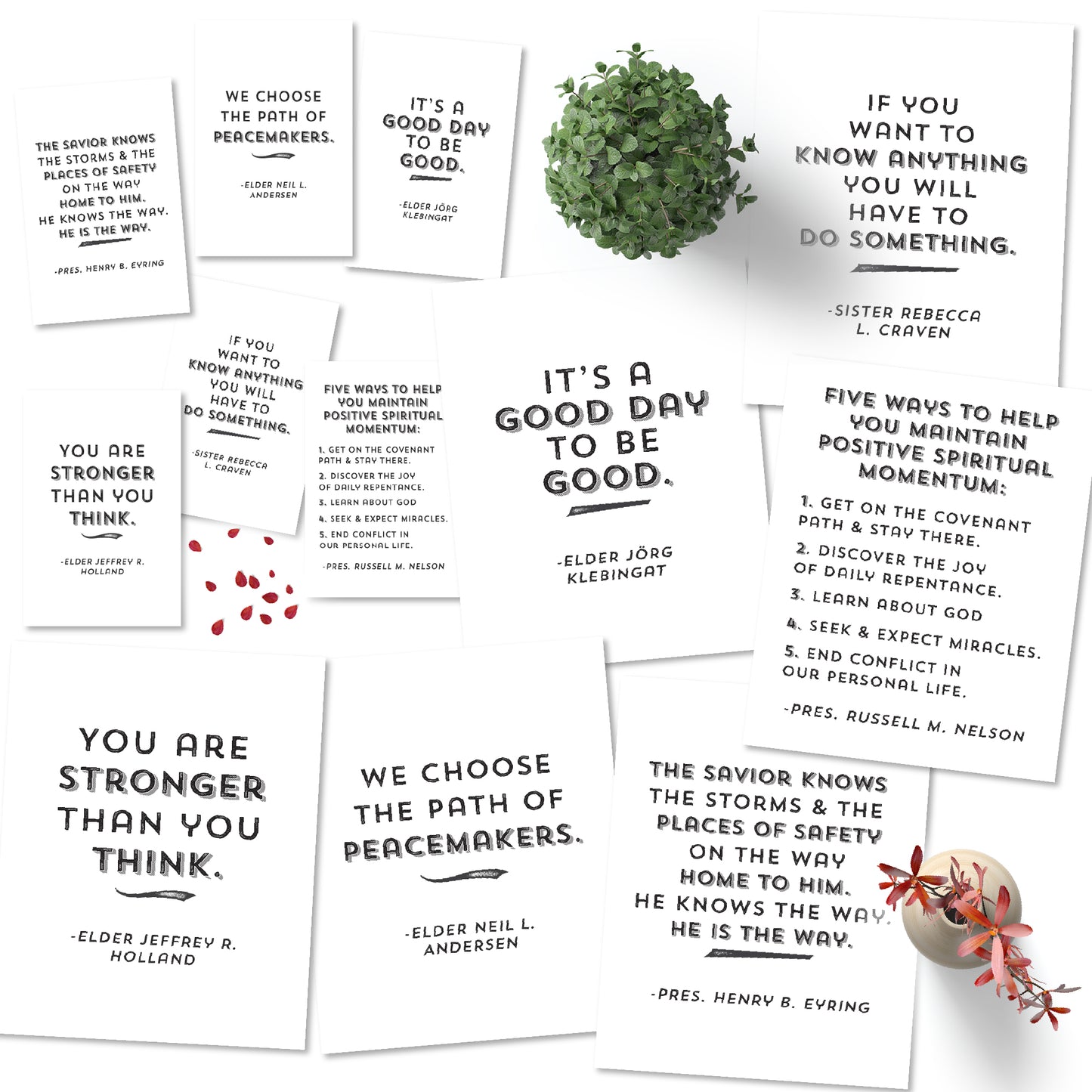 Free General Conference Quote Printables - April 2022