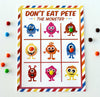 Monster Coloring & Activity Pages, I Spy Game, & Don't Eat Pete Game