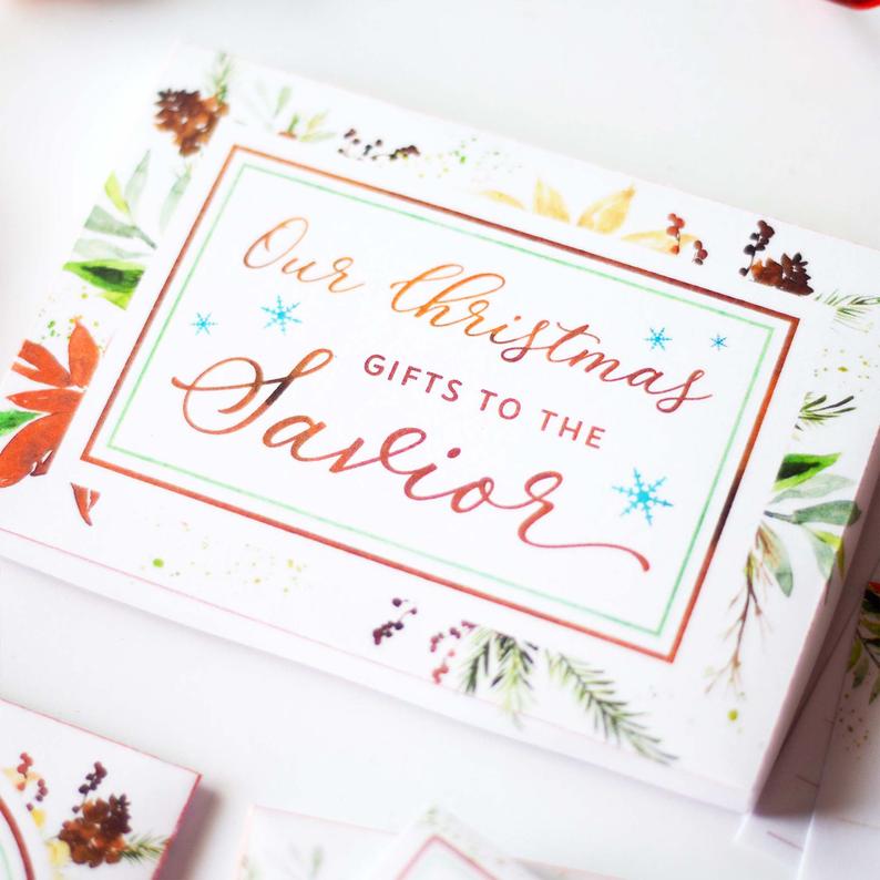 Our Gifts to the Savior Printable Box and Kit