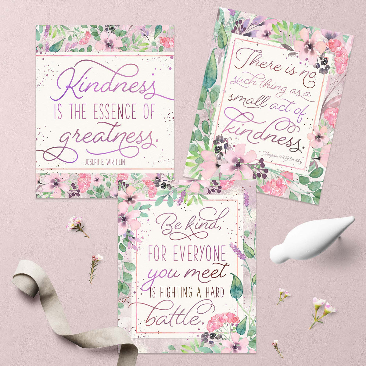 The Kindness Collection Printable Kit – Ministering Printables
