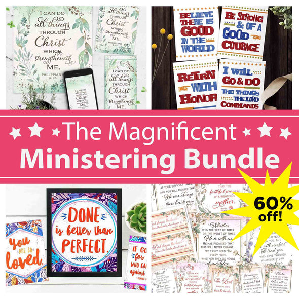 The Magnificent Ministering Bundle for Latter-day Saint Women