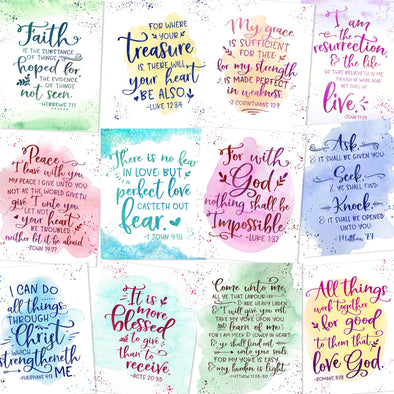 New Testament Scripture Printables And Wallpaper for Come Follow Me ...