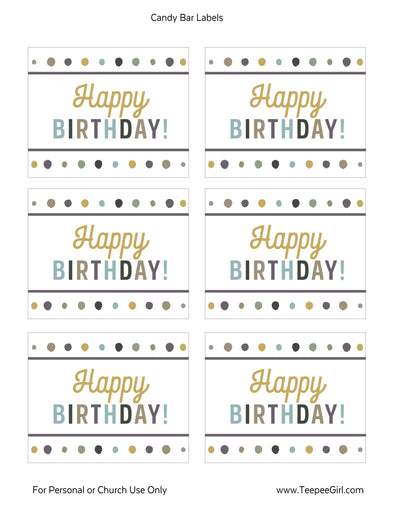 New Testament Seminary Treat Toppers | LDS Seminary Candy Tags ...