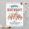 LDS Primary Custom Birthday Card | LDS Primary Card