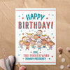 LDS Primary Custom Birthday Card | LDS Primary Card