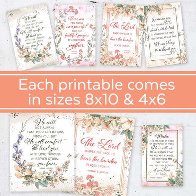 Inspired Comfort Printable Kit – Ministering Printables