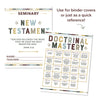 New Testament Complete Seminary Printable Kit