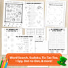 St. Patrick's Day Coloring and Activity Bundle for Kids 🍀