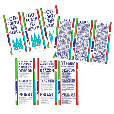 Temple &amp; Priesthood Preparation Printable Kit – Ministering Printables