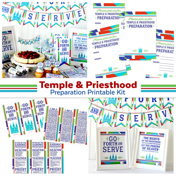 Temple & Priesthood Preparation Printable Kit