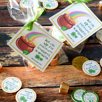 St. Patrick&#39;s Day Scripture Beatitudes Printable Kit | Christian St. Patrick&#39;s Day Kid Activity | St. Patrick&#39;s Day Scipture Family Game