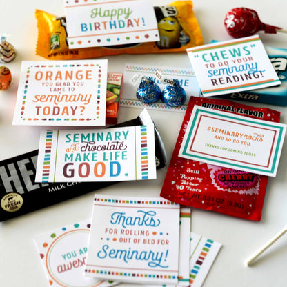 Doctrine & Covenants LDS Seminary Candy Tags