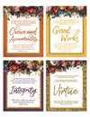 Young Women Value Posters | Mutual 2018-2019 LDS Young Women Printable Posters
