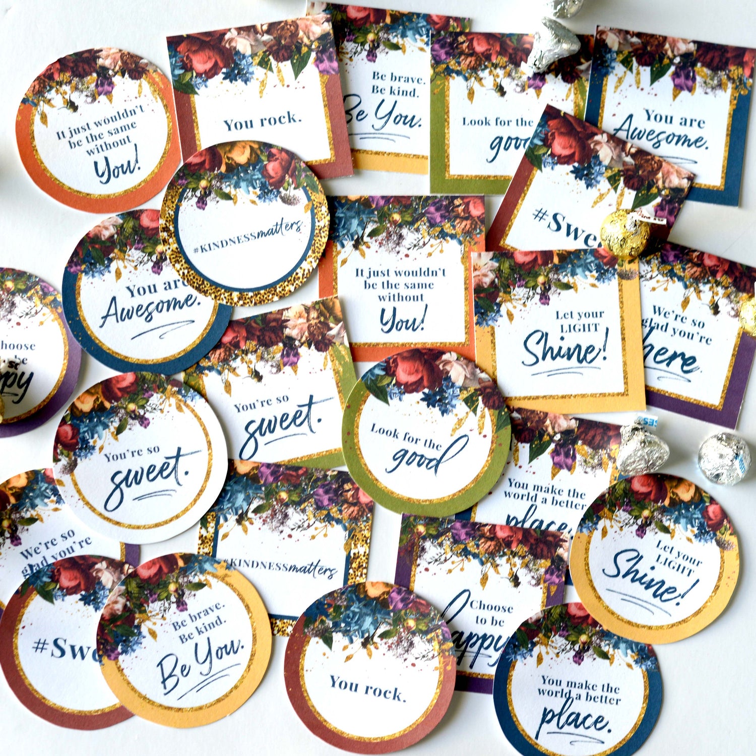 Young Women Treat Toppers | LDS Girls Camp Pillow Treat Tags | Young Women Tuck In Treats | LDS YW Treat Tags