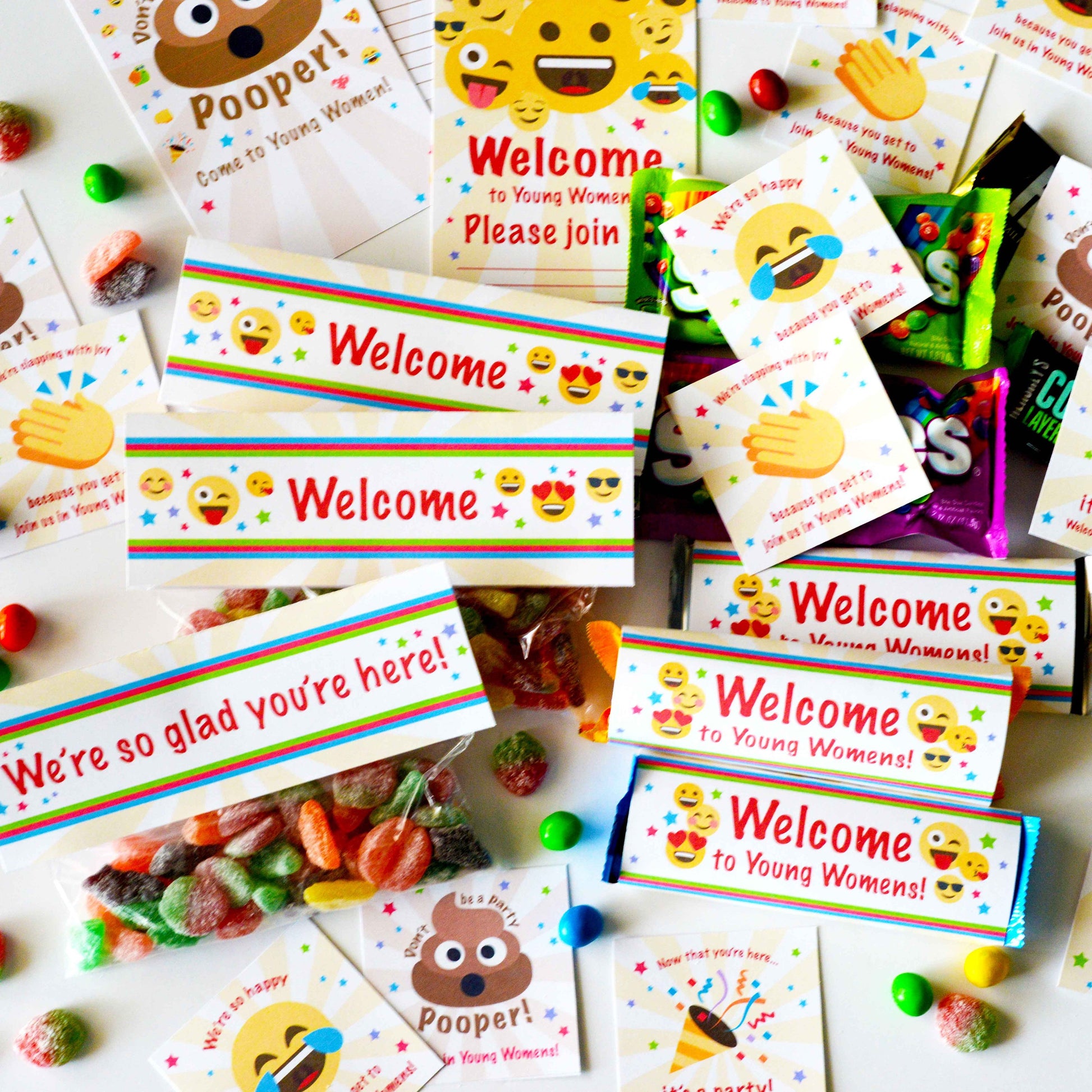 Welcome to Young Womens Printable Kit | Welcome Kit of Latter-day Saint Young Women