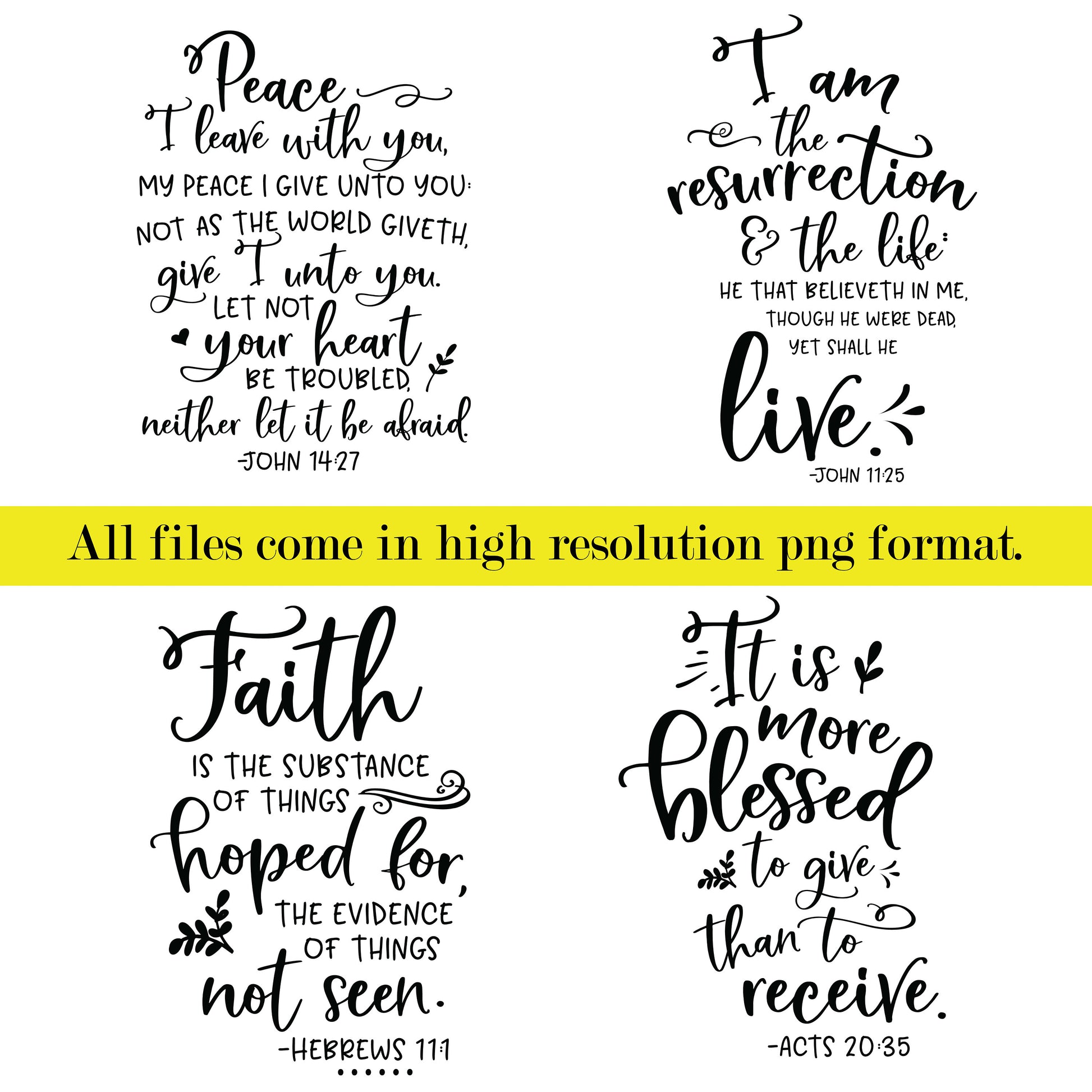 New Testament Word Art | PNG Bible Word Art