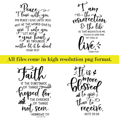 New Testament Word Art | PNG Bible Word Art