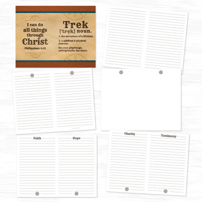 Trek Journal | LDS Trek Journal Printable Kit