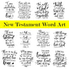 New Testament Word Art | PNG Bible Word Art