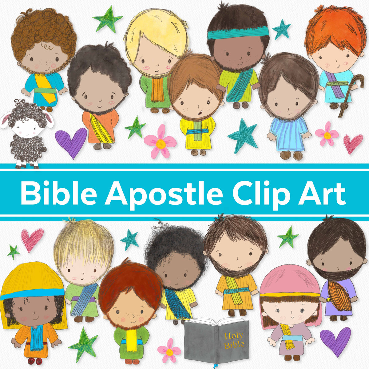 Bible Apostle/Disciple Clip Art | Christian Clip Art | Free Commercial ...