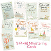 Latter-day Saint Ministering Cards for Primary, Relief Society, & Young Women | LDS Come Follow Me Ministering Printables