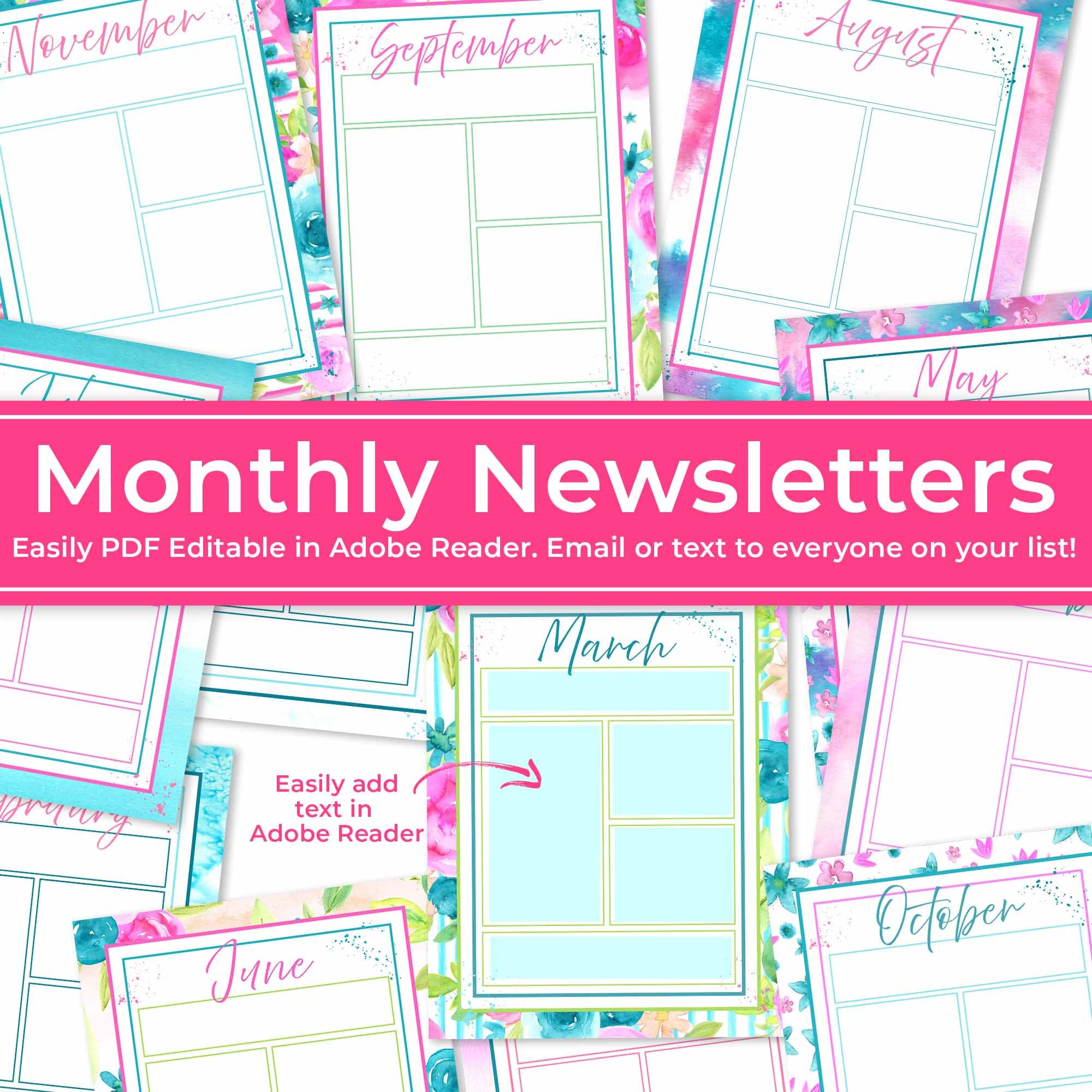 Editable Newsletters for Primary, Relief Society, & Young Women | Blan – Ministering Printables editable-newsletters-for-primary-relief-society-young-women-blan-ministering-printables